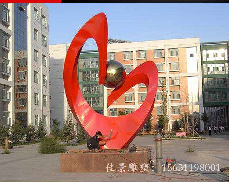 不锈钢爱心雕塑 广场景观雕塑 (1) 不锈钢爱心雕塑 广场景观雕塑 (1)