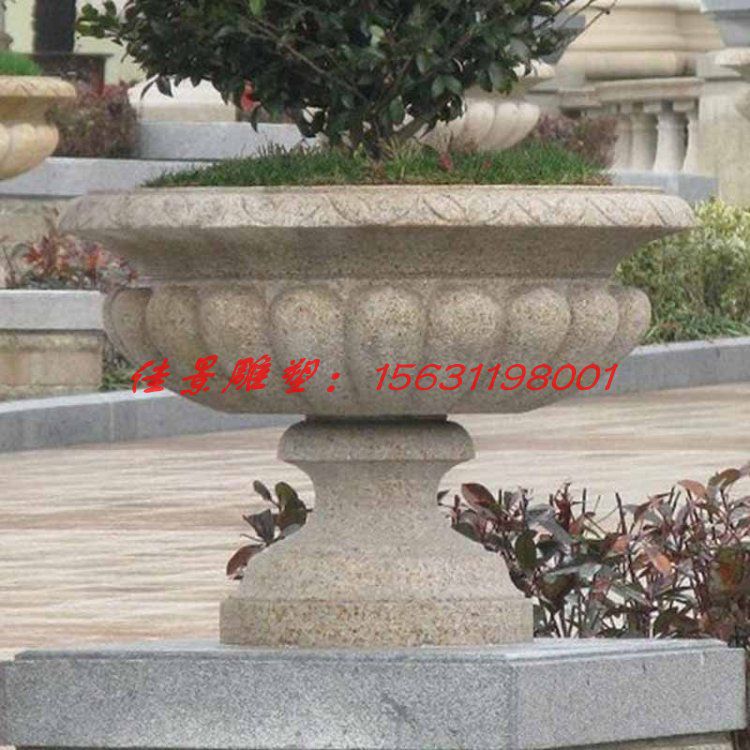 石头花盆,石雕花盆,大理石花盆 (2) 石头花盆,石雕花盆,大理石花盆 (2)