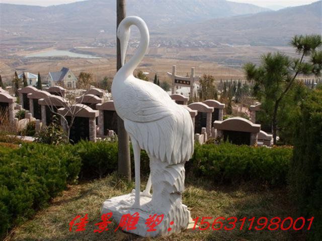 石雕仙鹤动物石雕 石雕仙鹤动物石雕