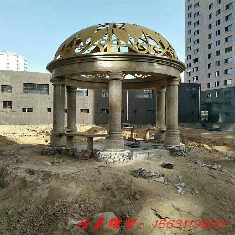 欧式建筑石雕 圆形石雕凉亭 园林石雕 (1) 欧式建筑石雕 圆形石雕凉亭 园林石雕 (1)
