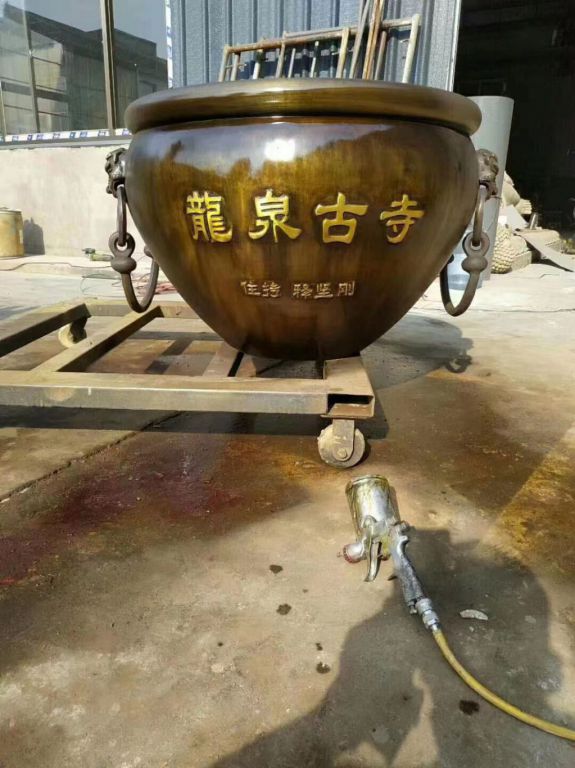 水缸铜雕的制作工艺有哪些