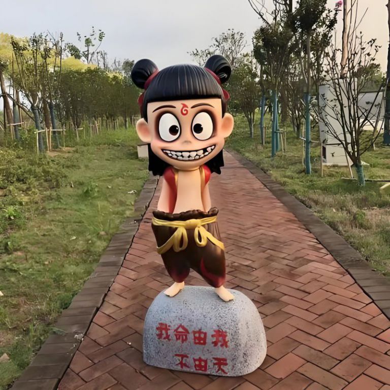 不锈钢雕塑有哪些独特的材质特性