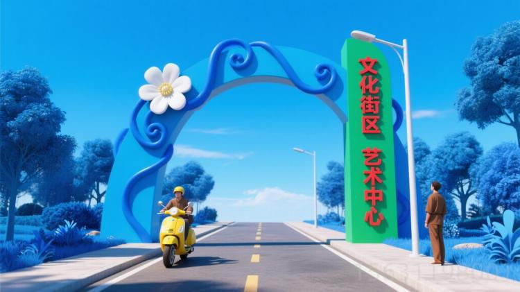 拱门雕塑如何体现对残障群体的人文关怀