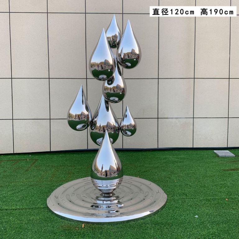 现代科技如何助力镜面水滴雕塑的创新发展