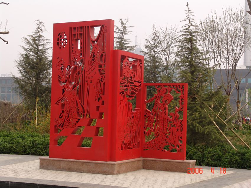 制作不锈钢景墙雕塑需要经过哪些关键步骤