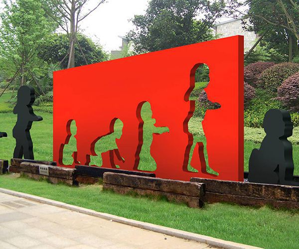 不锈钢景墙雕塑在艺术创新方面有哪些发展