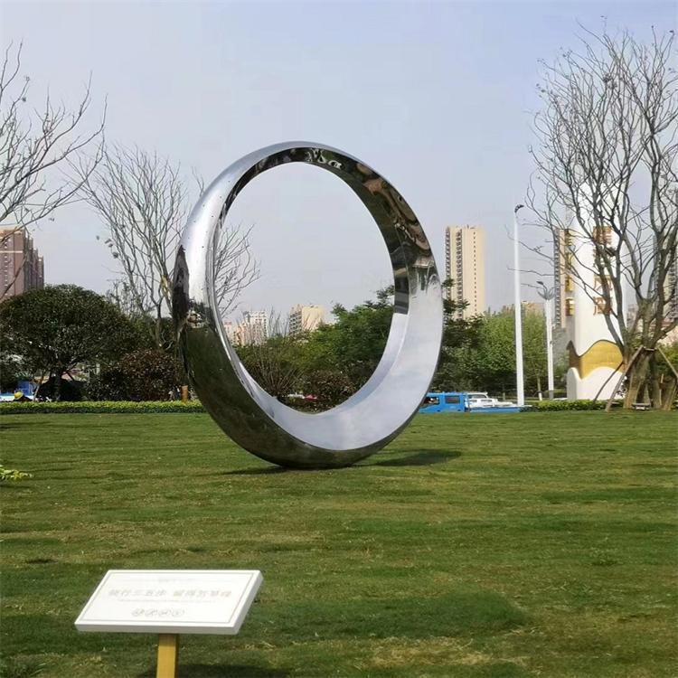 水景圆环雕塑的安装过程涉及哪些关键步骤