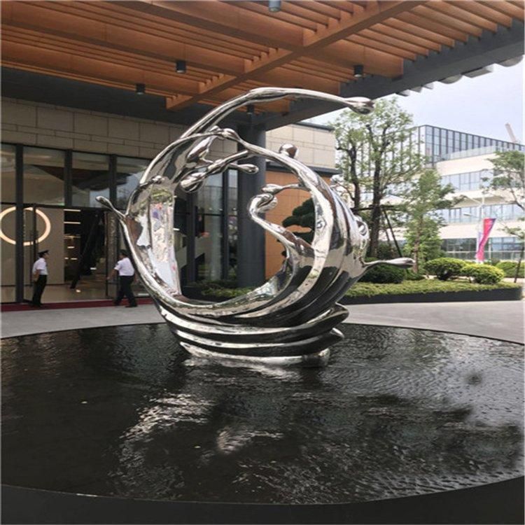 浪花雕塑在儿童活动空间设计中,能带来哪些积极影响