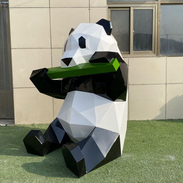 熊猫雕塑常用的制作材料有哪些