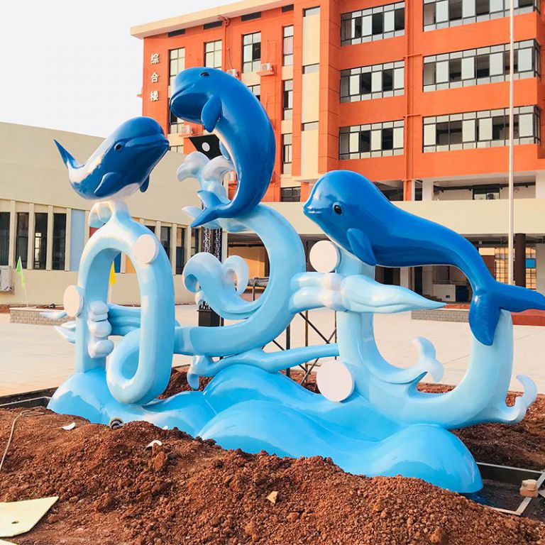 国内有哪些具有代表性的江豚雕塑