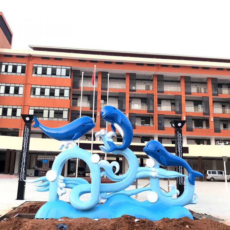 江豚雕塑的材质选择有哪些讲究