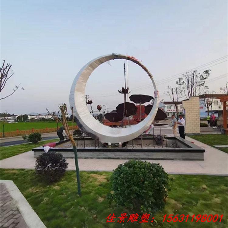 圆环雕塑的文化寓意在不同地域和语境下有何差异