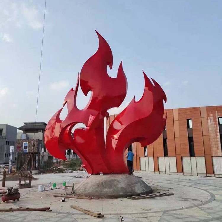 火焰雕塑与环保理念是否存在冲突