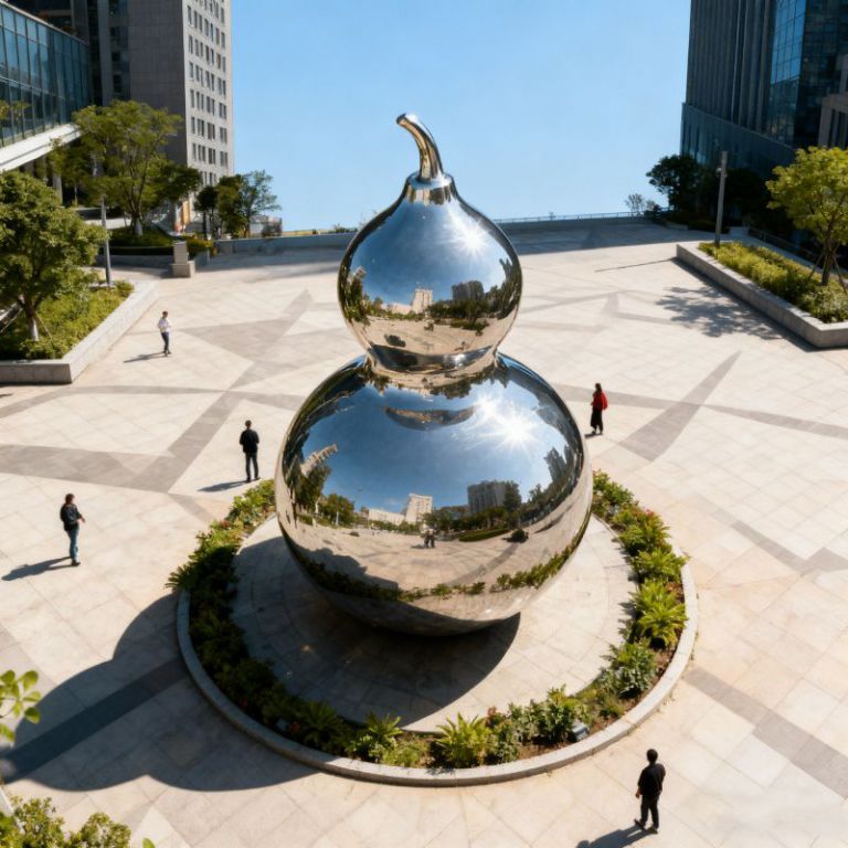 金属雕塑表面的划痕和磨损修复需根据划痕深度、材质及表面光泽度