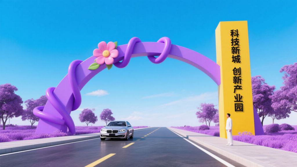 大门雕塑选材时，如何平衡设计效果与预算限制