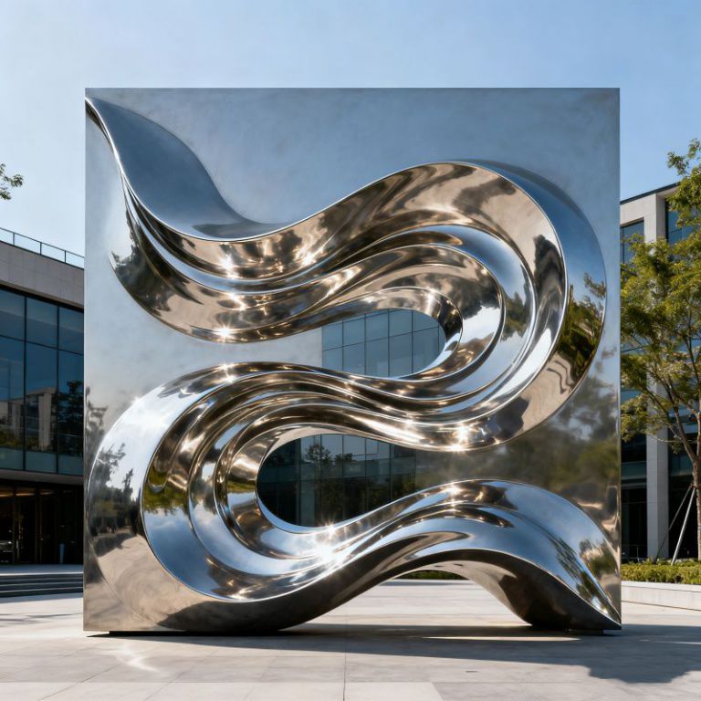 飘带雕塑的表面处理工艺有哪些