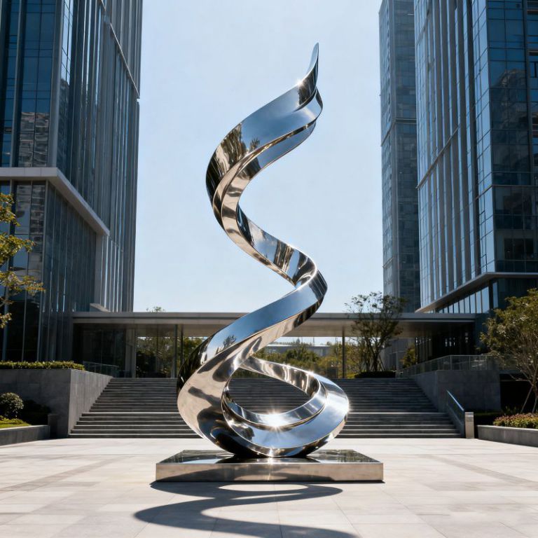 飘带雕塑的曲面成型工艺有哪些