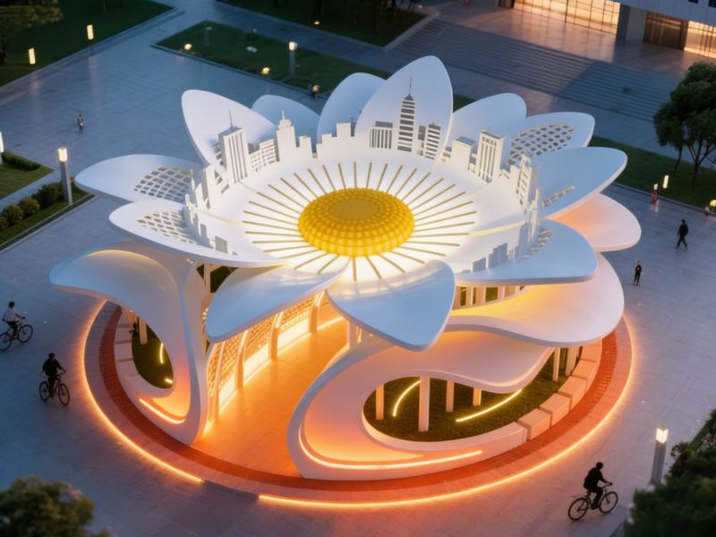 不锈钢廊架雕塑的成本构成的是什么