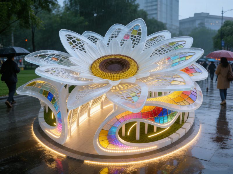 不锈钢廊架雕塑的安装流程和基础施工有哪些注意事项