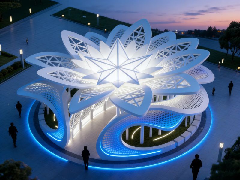 不锈钢廊架雕塑的表面工艺有哪些