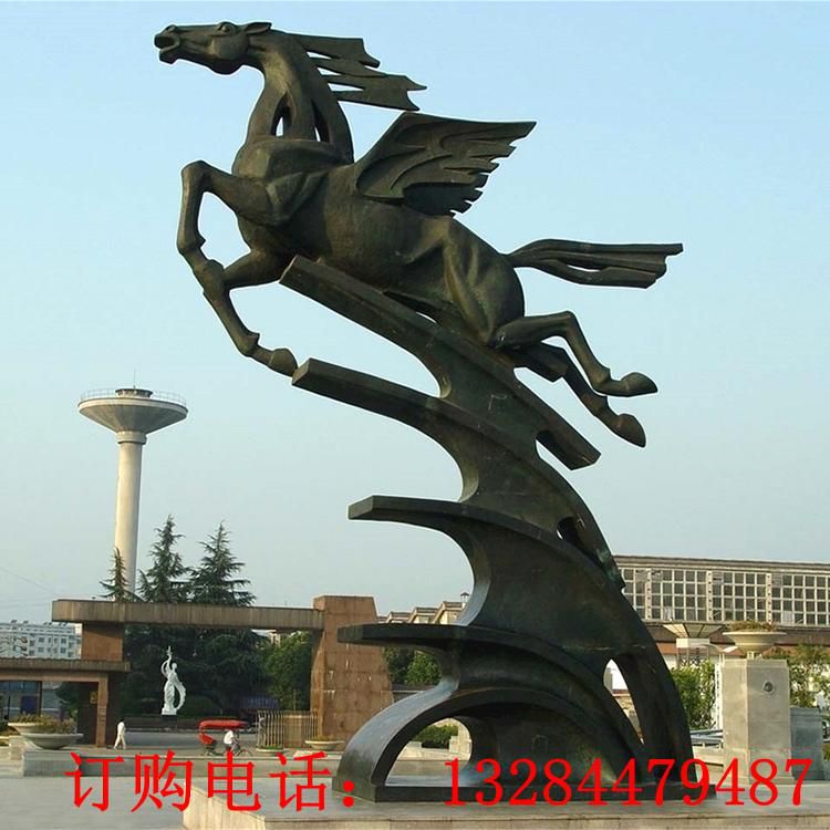 大型飞马铸铜雕塑