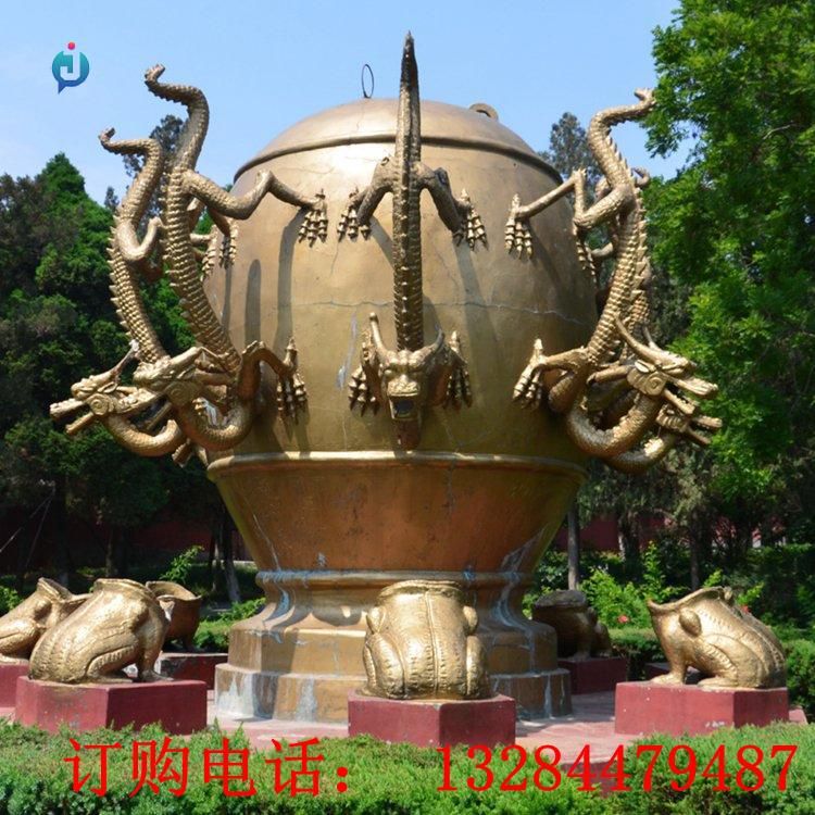 大型铸铜地动仪雕塑
