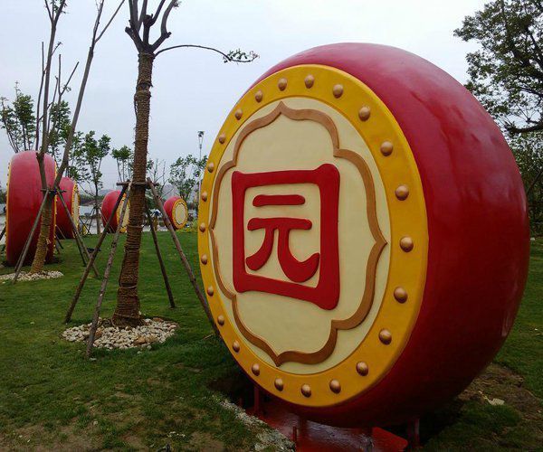 不锈钢广场鼓景观雕塑