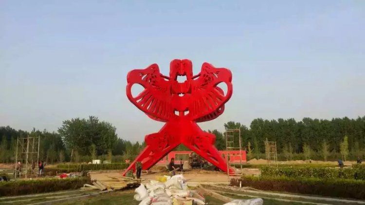 不锈钢风筝雕塑