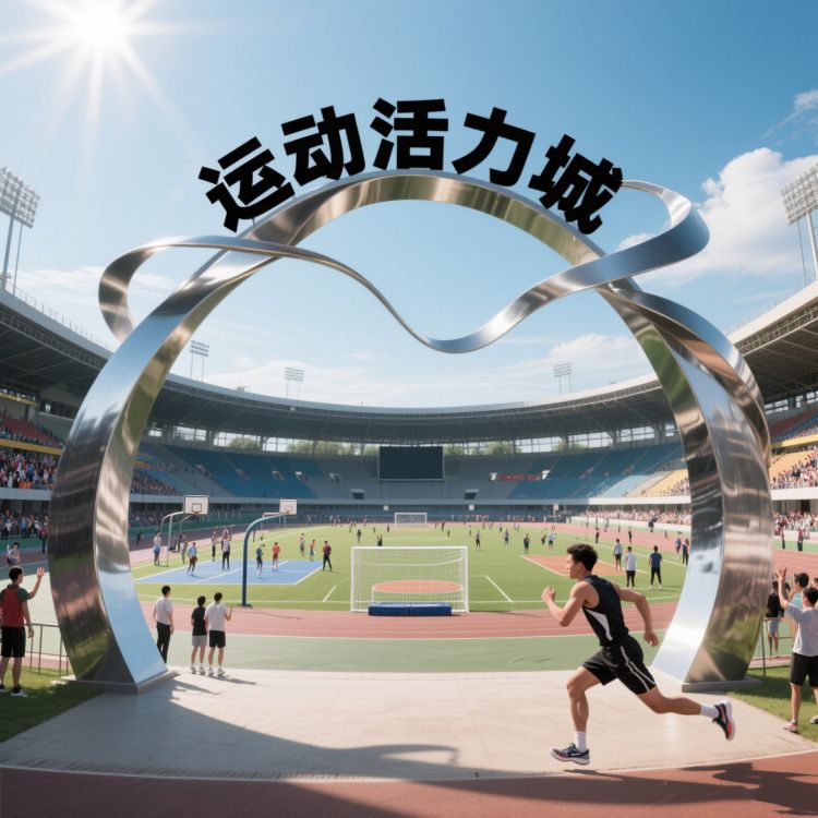 不锈钢拱门雕塑