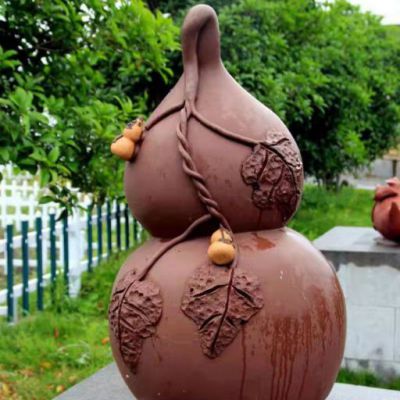 铸铜葫芦雕塑铸铜雕塑厂家