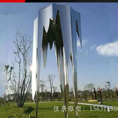 不锈钢冰山雕塑广场景观雕塑