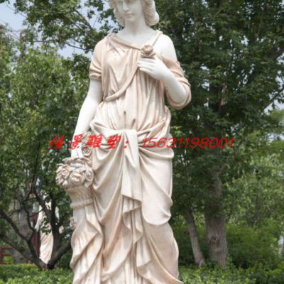 园林西方人物石雕