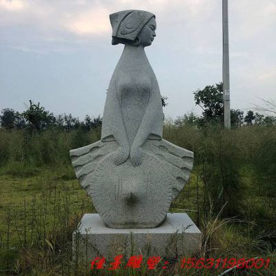 园林抽象人物石雕
