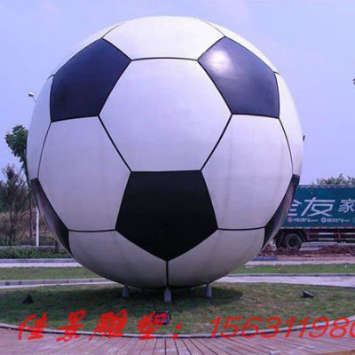 不锈钢足球雕塑