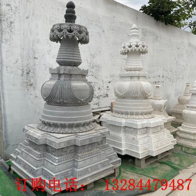 大型寺庙石塔石雕