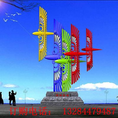 不锈钢风筝雕塑