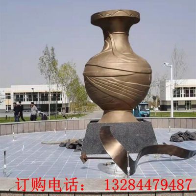 大型景观瓶铜雕