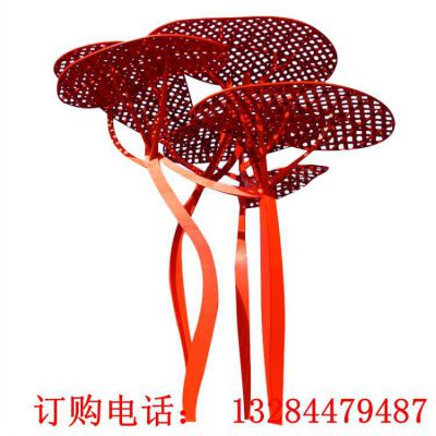 大型不锈钢树雕塑