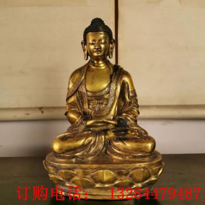 佛祖铸铜雕塑