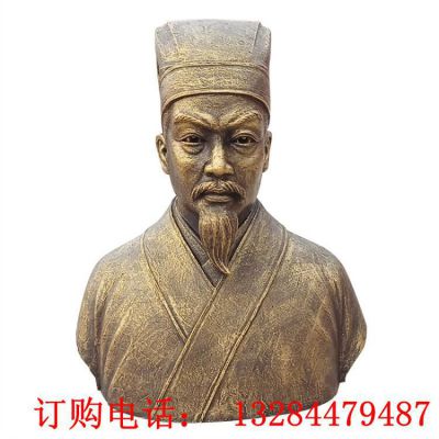 人物头像铸铜雕塑
