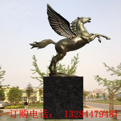 马踏飞燕铸铜雕塑