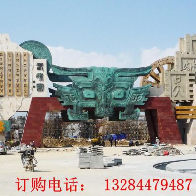 大型石雕鼎雕塑