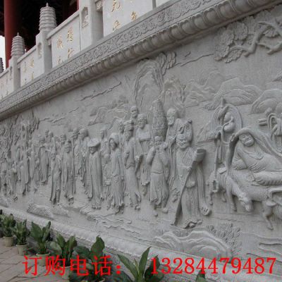 石雕古代人物壁画雕塑