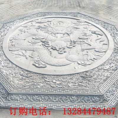 石雕大理石龙壁画雕塑