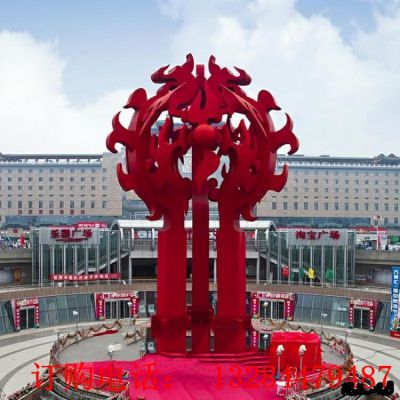大型不锈钢镂空圆球雕塑
