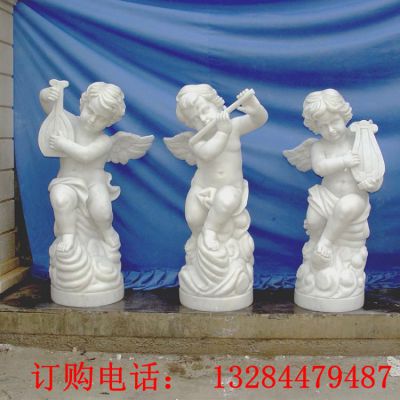 欧式小天使石雕雕塑