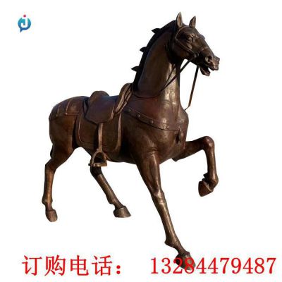 铸铜战马雕塑