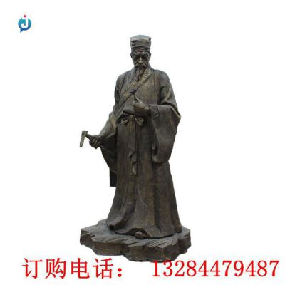 铸铜李时珍雕塑