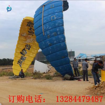 不锈钢扬帆起航海边雕塑