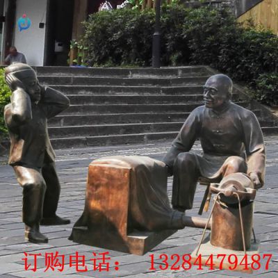 铸铜爆米花雕塑